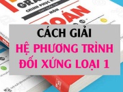 Hệ phương trình đối xứng loại 1: Cách giải và Bài tập vận dụng (dễ hiểu nhất) - Toán lớp 10